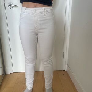 White jeans